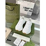 Gucci GG Embossed Lace Up Low Top Sneaker Unisex in 259307, cheap Low Top