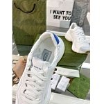 Gucci GG Embossed Lace Up Low Top Sneaker Unisex in 259307, cheap Low Top