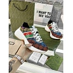 Gucci GG Canvas Lace Up Low Top Sneaker Unisex in 259308