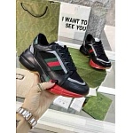 Gucci Web Embellished Mesh Lace Up Sneaker Unisex in 259309, cheap Low Top