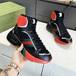 Gucci Web Embellished Mesh Lace Up High Top Sneaker Unisex in 259311, cheap Low Top