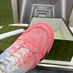 Gucci GG Embossed Spray Paint Lace Up Sneaker Unisex in 259315, cheap Low Top
