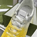 Gucci GG Embossed Spray Paint Lace Up Sneaker Unisex in 259316, cheap Low Top