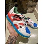 Gucci Multi Color Lace Up Basket Sneaker Unisex in 259324, cheap Low Top