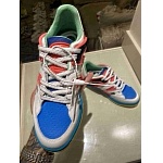 Gucci Multi Color Lace Up Basket Sneaker Unisex in 259324, cheap Low Top