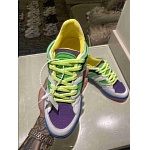 Gucci Multi Color Lace Up Basket Sneaker Unisex in 259325, cheap Low Top
