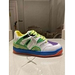 Gucci Multi Color Lace Up Basket Sneaker Unisex in 259325, cheap Low Top