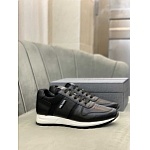 Prada Logo Printed Low Top Lace Up Sneaker Unisex in 259340