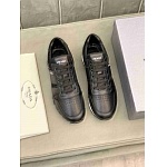 Prada Logo Printed Low Top Lace Up Sneaker Unisex in 259340, cheap Prada Shoes For Men