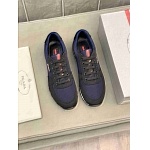Prada Canvas Low Top Lace Up Sneaker Unisex in 259347, cheap Prada Shoes For Men