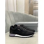 Prada Canvas Low Top Lace Up Sneaker Unisex in 259350, cheap Prada Shoes For Men
