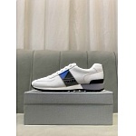 Prada Leather Low Top Lace Up Sneaker Unisex in 259351, cheap Prada Shoes For Men
