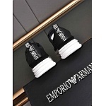 Armani Lace Up Sneaker Unisex in 259378, cheap Armani Leisure Shoes