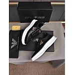 Armani Lace Up Sneaker Unisex in 259378, cheap Armani Leisure Shoes