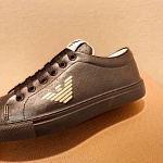 Armani Lace Up Sneaker Unisex in 259424, cheap Armani Leisure Shoes