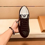 Armani Lace Up Sneaker Unisex in 259424, cheap Armani Leisure Shoes