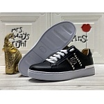 Philipp Plein logo plaque Embellished Lace Up Sneakers For Men in 259972, cheap Philipp Plein