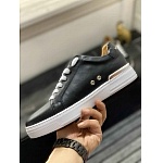 Philipp Plein logo plaque Embellished Lace Up Sneakers For Men in 259972, cheap Philipp Plein