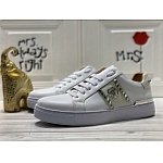 Philipp Plein logo plaque Embellished Lace Up Sneakers For Men in 259973, cheap Philipp Plein