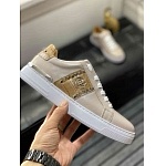 Philipp Plein logo plaque Embellished Lace Up Sneakers For Men in 259974, cheap Philipp Plein