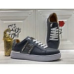 Philipp Plein logo plaque Embellished Lace Up Sneakers For Men in 259975, cheap Philipp Plein