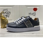 Philipp Plein logo plaque Embellished Lace Up Sneakers For Men in 259975, cheap Philipp Plein