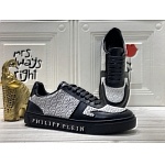 Philipp Plein logo plaque Embellished Lace Up Sneakers For Men in 259977, cheap Philipp Plein