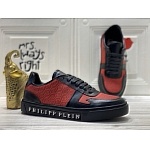 Philipp Plein logo plaque Embellished Lace Up Sneakers For Men in 259978, cheap Philipp Plein