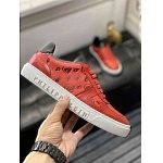 Philipp Plein logo plaque Embellished Lace Up Sneakers For Men in 259980, cheap Philipp Plein
