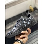 Philipp Plein logo plaque Embellished Lace Up Sneakers For Men in 259982, cheap Philipp Plein