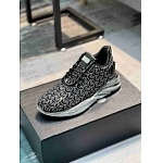 Philipp Plein Glittering Lace Up Sneakers For Men in 259992, cheap Philipp Plein