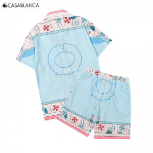 $62.00,Casablanca Shirt And Short Two Piece Suit Unisex # 260455