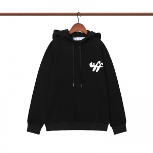 $42.00,Off White Drawstring Hoodies Unisex # 260527