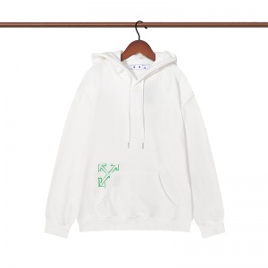 $42.00,Off White Drawstring Hoodies Unisex # 260532