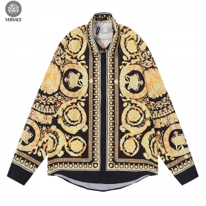 $34.00,Versace Long Sleeve Shirt For Men # 260726