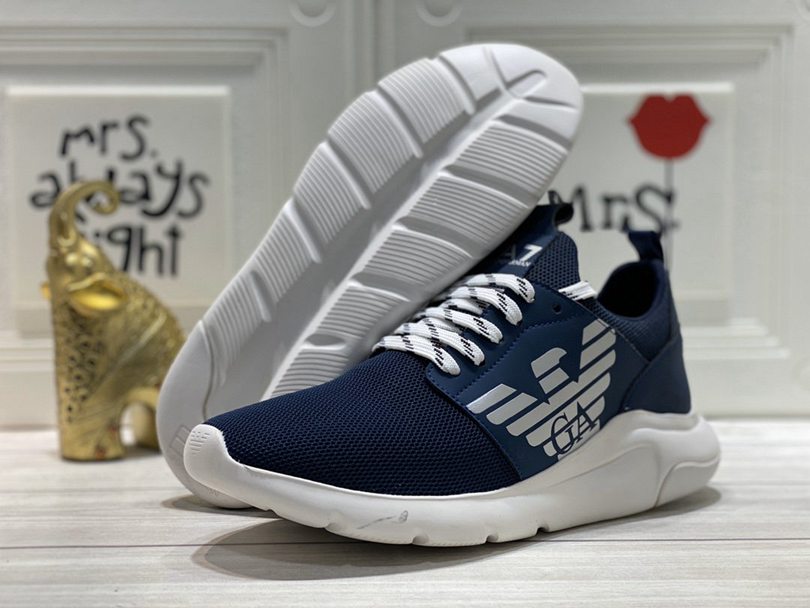 Armani Lace Up Sneaker For Men in 260037
