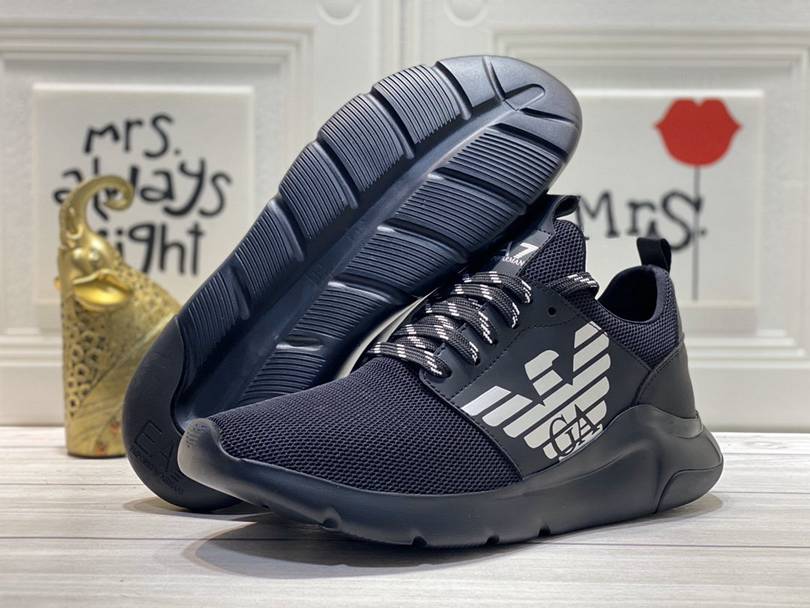 Armani Lace Up Sneaker For Men in 260038