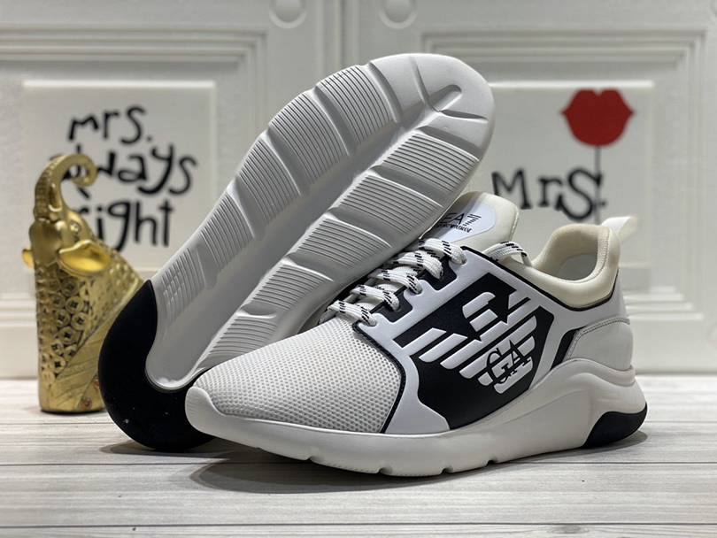 Armani Lace Up Sneaker For Men in 260041
