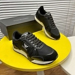 Armani Lace Up Sneaker For Men in 260032, cheap Armani Leisure Shoes