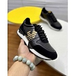 Armani Lace Up Sneaker For Men in 260033, cheap Armani Leisure Shoes