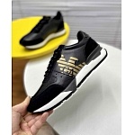 Armani Lace Up Sneaker For Men in 260033, cheap Armani Leisure Shoes