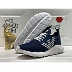 Armani Lace Up Sneaker For Men in 260037, cheap Armani Leisure Shoes
