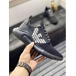 Armani Lace Up Sneaker For Men in 260038, cheap Armani Leisure Shoes