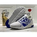 Armani Lace Up Sneaker For Men in 260044, cheap Armani Leisure Shoes