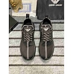 Armani Lace Up Sneaker For Men in 260141, cheap Armani Leisure Shoes