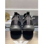 Armani Lace Up Sneaker For Men in 260141, cheap Armani Leisure Shoes