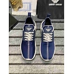 Armani Lace Up Sneaker For Men in 260142, cheap Armani Leisure Shoes