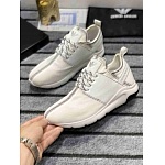 Armani Lace Up Sneaker For Men in 260143, cheap Armani Leisure Shoes