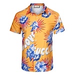 Gucci Short Sleeve Shirts For Men # 260215