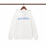 Off White Drawstring Hoodies Unisex # 260533